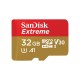 SanDisk Extreme 32 GB MicroSDHC UHS-I Clase 10